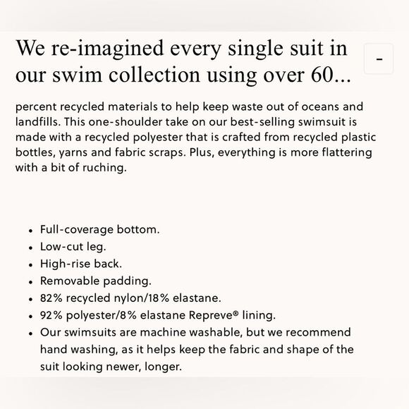 J.Crew Hot Pink Radiant Fuchsia Ruched One Shoulder One Piece Swimsuit Sz 8 Pool - Picture 9 of 9